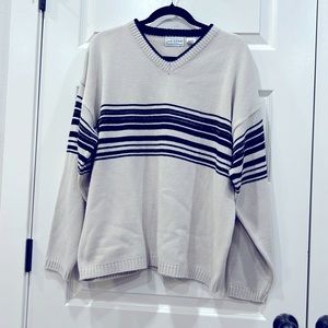 Arizona Tan with Blue and Green Stripes Size Lg.